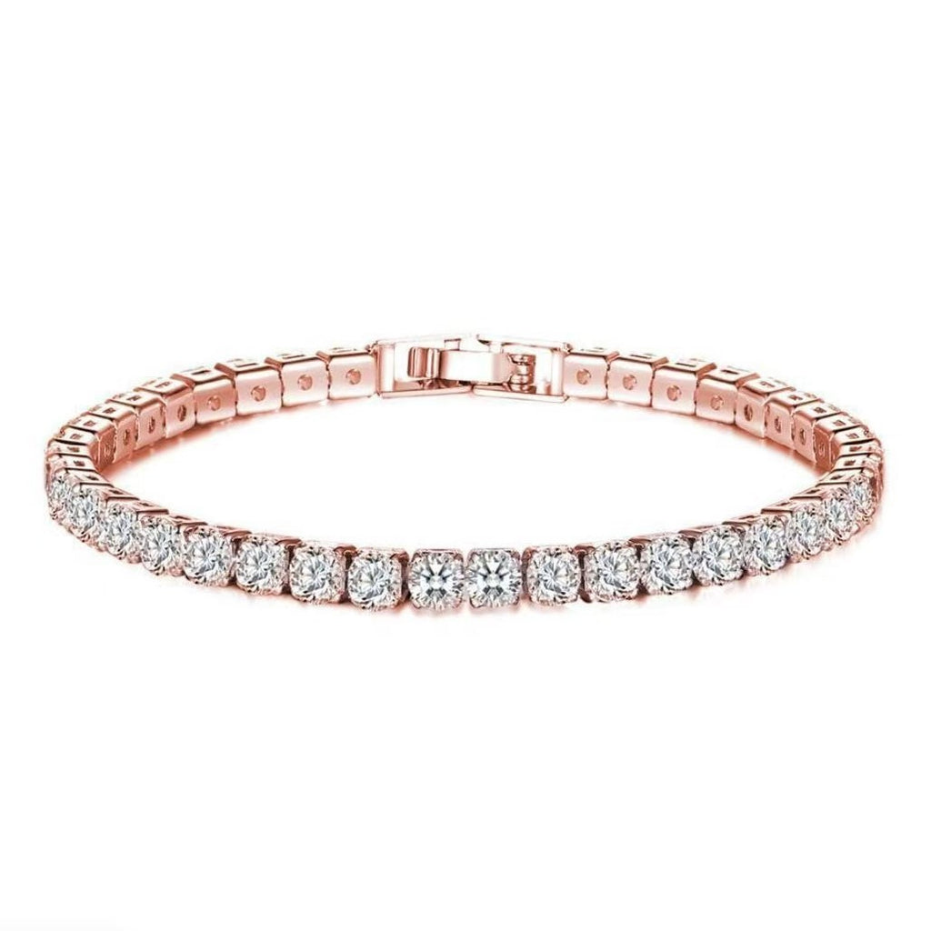 European and American Hip-Hop 4.0 Zircon Bracelet