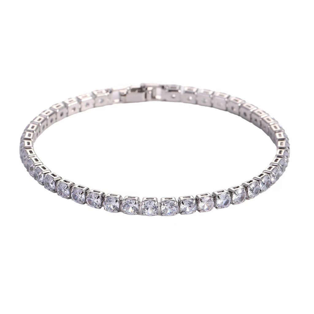 European and American Hip-Hop 4.0 Zircon Bracelet