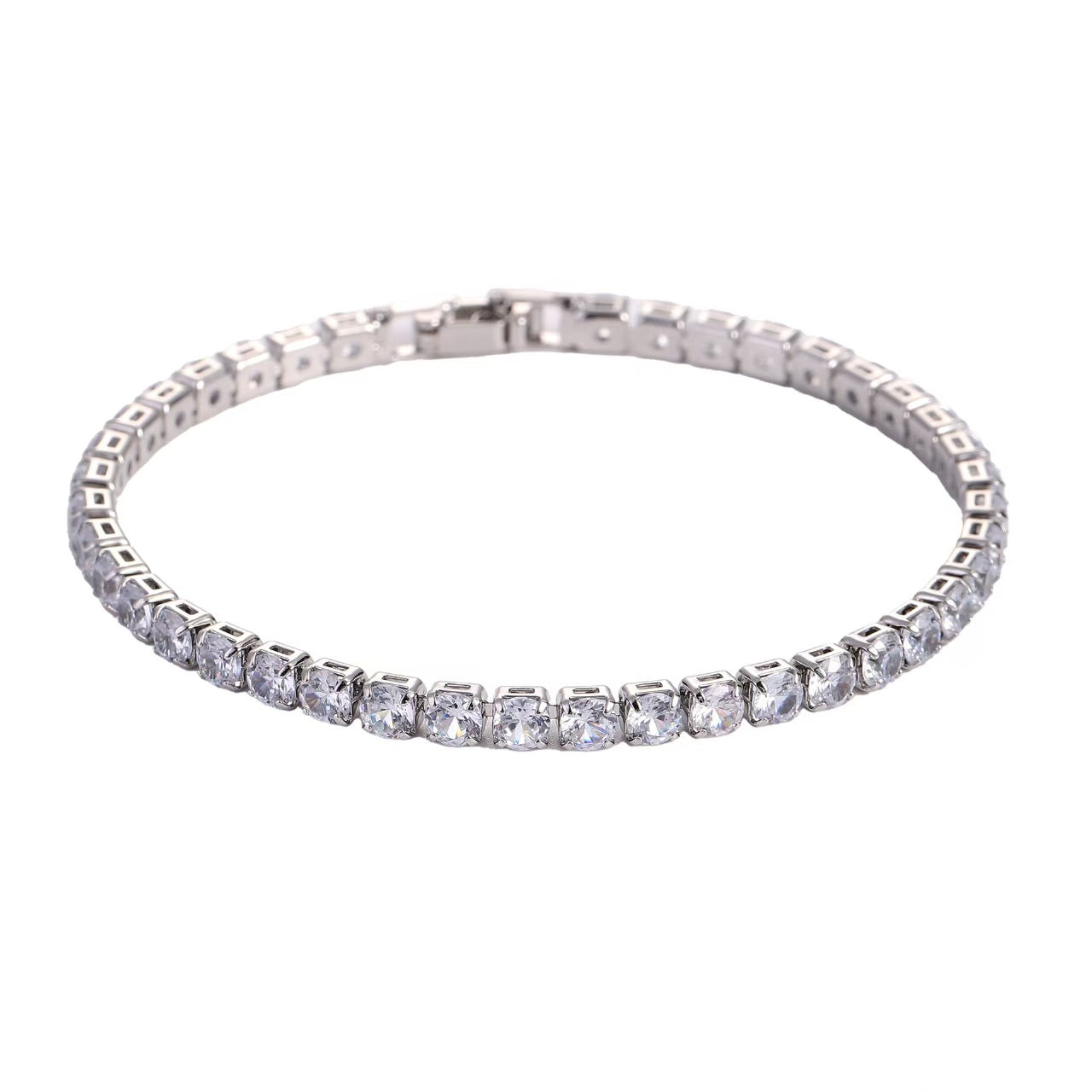 European and American Hip-Hop 4.0 Zircon Bracelet